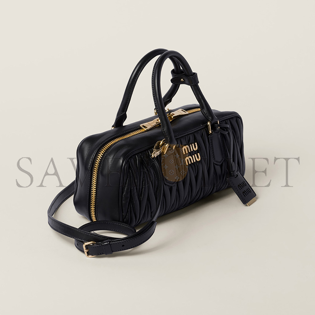 M1v M1v arcadie matelassÉ nappa leather bag 5bb148 (27*12*9cm)